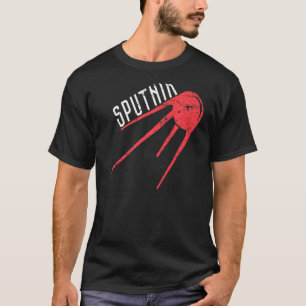 Sputnik CCCP Propaganda Ruimte T-shirt
