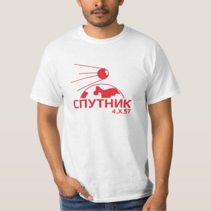 Sputnik grafisch t-shirt