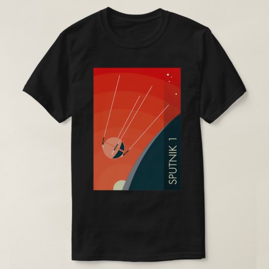 Sputnik T-shirt (Design voorkant)