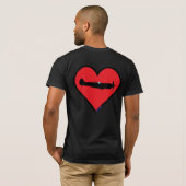 spuugvuur t-shirt (Achterkant volledig)