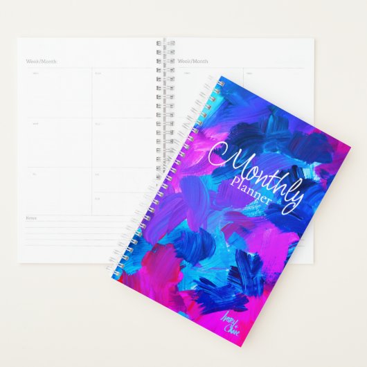 SPW Electric Vibes Kleine Maandelijkse Planner (Display)