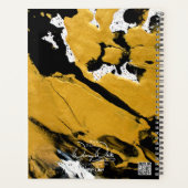 SPW Ignited Soul Black & Gold Groot Maandelijks Planner (Achterkant)