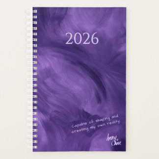 SPW Vrij-vloeiende Violette Haze Kleine Maandelijk Planner