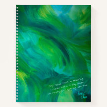 SPWW Green met Envy Green en Blauwgroen Spiraal