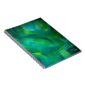 SPWW Journal en spirale vert avec envie vert et sa (Côté Droit)
