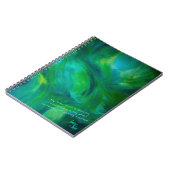 SPWW Journal en spirale vert avec envie vert et sa (Côté gauche)