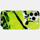 SPWW Keylime n' Slime Groen & Zwart Abstract Case-Mate iPhone Case (Achterkant (horizontaal))