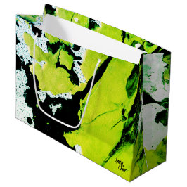 SPWW Keylime n' Slime Groen & Zwart Abstract Groot Cadeauzakje