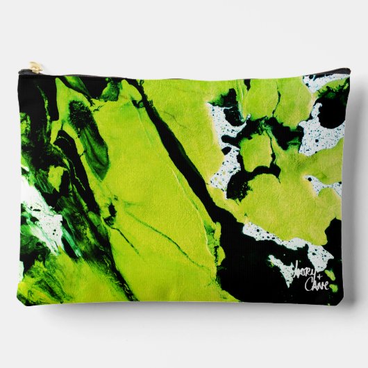 SPWW Keylime n' Slime Groen & Zwart Abstract Groot Etui (Voorkant)
