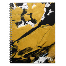 SPWW ontstoken Soul Black & Gold Abstract tijdschr
