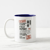 Spy Coffee Mug - Undercover Brew Caffeine Cadeau (Gauche)