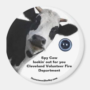 Spy Cow cherche pour vous CVFD amusant aimant
