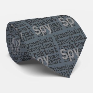 Spy Extraordinaire Stropdas