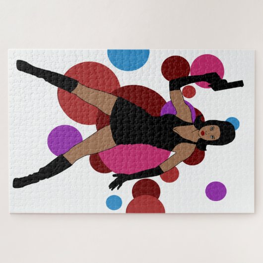 Spy Girl van 60 jaar Legpuzzel (Horizontaal)