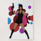 Spy Girl van 60 jaar Legpuzzel (Verticaal)