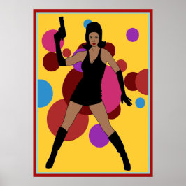 Spy Girl van 60 jaar Poster