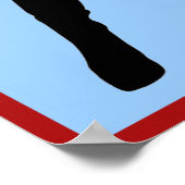 Spy Girl van 60 jaar Poster (Hoek)