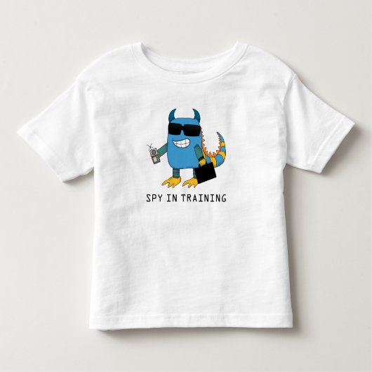 SPY IN OPLEIDING KINDER SHIRTS (Voorkant)