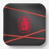 Spy Party Laser Borden Papieren Bordje (Voorkant)