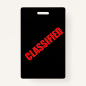 Spy Party Secret Agent Badge (Achterkant)