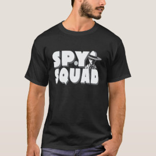 Spy Squad Retro Privé-detective Spionage Onderzoek T-shirt