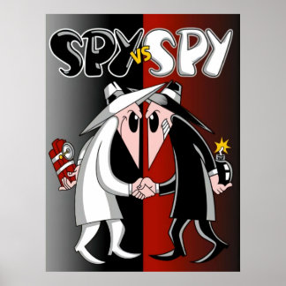 Spy versus spion in actie poster
