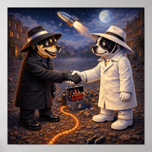 "Spy vs. Spy" (2) Poster
