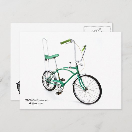 Spyder-Briefkaart met 5 snelheden Briefkaart (Voorkant / Achterkant)