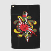 Spyderco Couteaux Kamikaze Zero Golf Serviette (Devant)