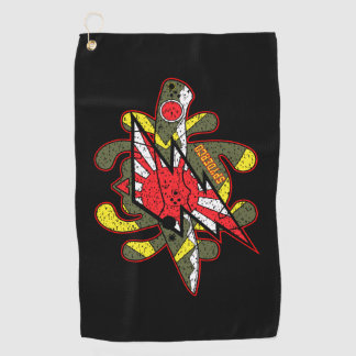 Spyderco Knives Kamikaze Zero Golf Towel Golfhanddoek