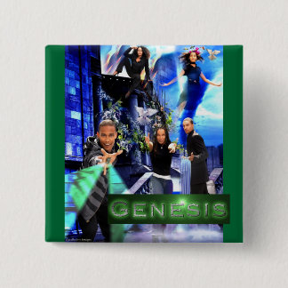SQ "Genesis" Button - Quincey's Logo