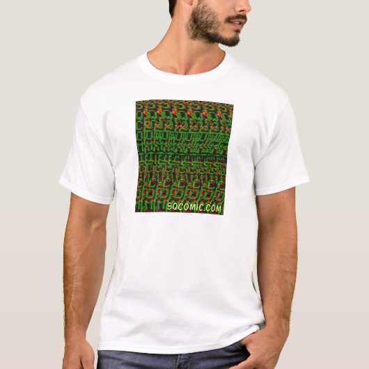 SQ Stereogram T-shirt (Voorkant)