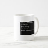 SQL Computer Mug (Devant droit)