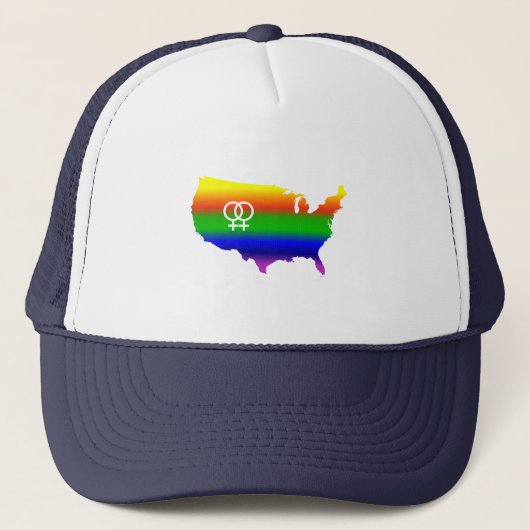 sqrainbow 2 staten lesb white.png trucker pet (Voorkant)