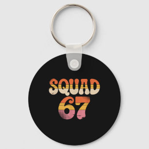 Squad 67 Alpha Slang Gen 67e Nummer 67 Sleutelhanger