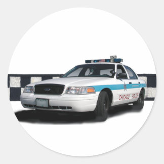 Squad CheckerBand-Stickers Ronde Sticker