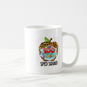 Squad Gelukkige 100ste Dag Van School Gezichtsmask Koffiemok