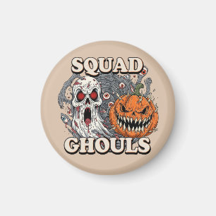 Squad Ghouls - Aimant d'Halloween Éffrayant