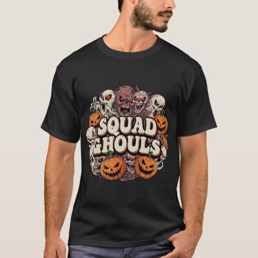 Squad Ghouls - Haunted Halloween Gathering 4 T-shirt (Voorkant)