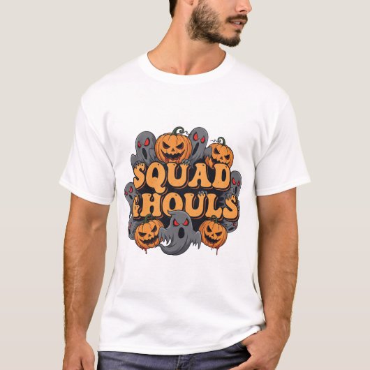 Squad Ghouls - Haunted Halloween Gathering 6 T-shirt (Voorkant)