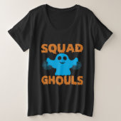 Squad Ghouls Plus Size T-Shirt (Design voorkant)