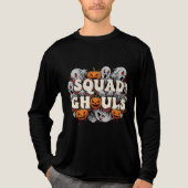 Squad Ghouls Spooky Halloween Tri-Blend Shirt (Voorkant volledig)