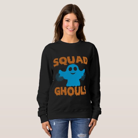 Squad Ghouls Sweatshirt de femme (Devant entier)