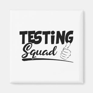 Squad Grappig examen Test Dag Cadeaus voor Student Magneet