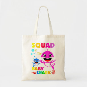 Squad Shark Squad Shark Family Moederdag Tote Bag