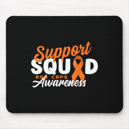 Squad Support I Reflex Dystrofie Pijn Syndroom RSD Muismat (Voorkant)