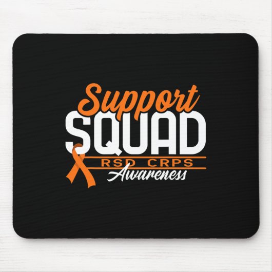 Squad Support I Reflex Dystrofie Pijn Syndroom RSD Muismat (Voorkant)