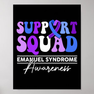 Squad Zonnebloem Haar Emanuel Syndroom Cadeaus Poster