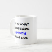 squaddie, geweldige koffiemok (Voorkant links)