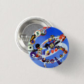 Squadron Insignia Ronde Button 3,2 Cm (Voorkant /achterkant)